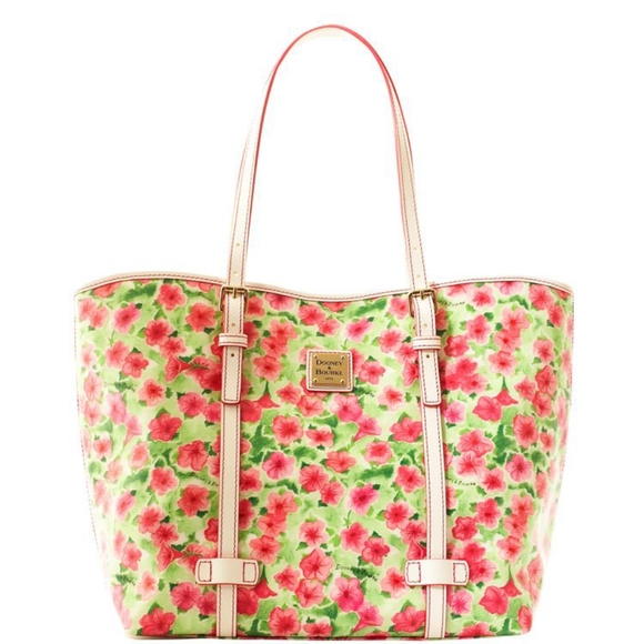 Authentic Dooney and Bourke Large Petunia Tote - Picture 2 of 16
